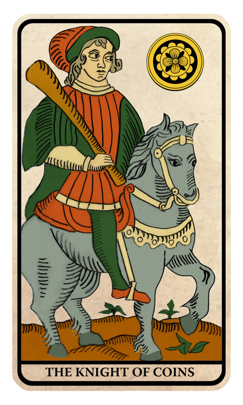Card of the Day ... Donald Trump - The Knight of Coins